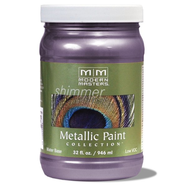 Modern Masters Shimmer Satin Lilac Metallic Paint 1 qt ME42732